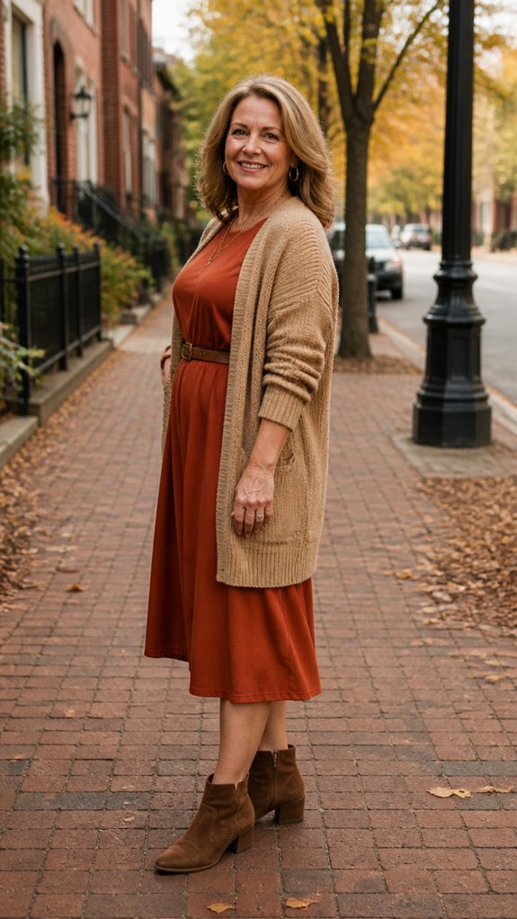 belted midi rich tones