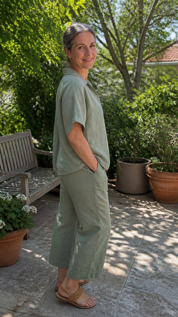 breathable matching cotton summer set