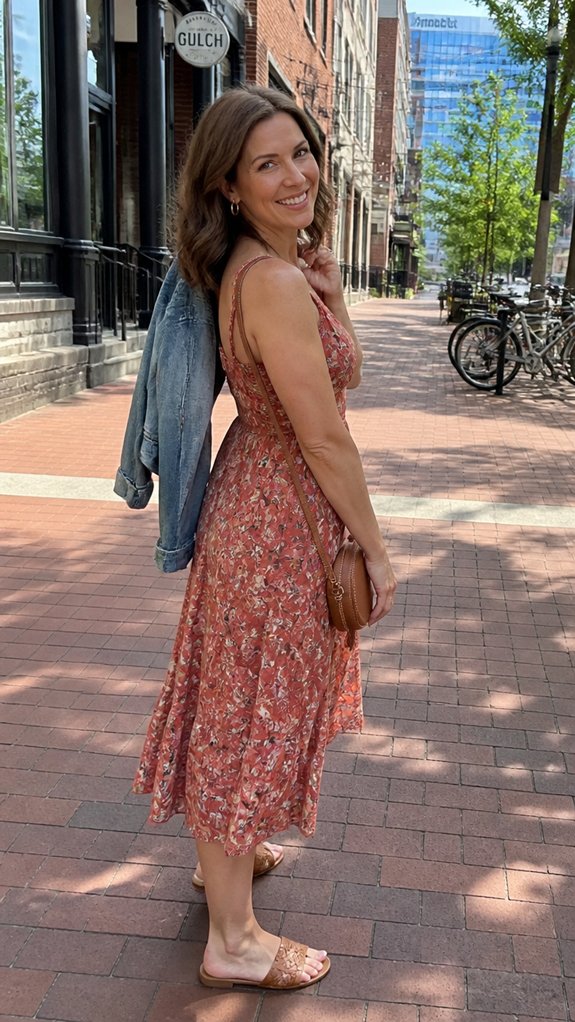 breezy polished breathable wrap dress