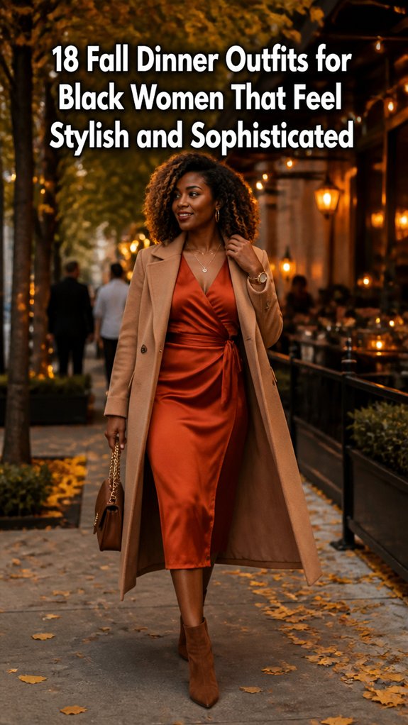 chic autumn looks for black women