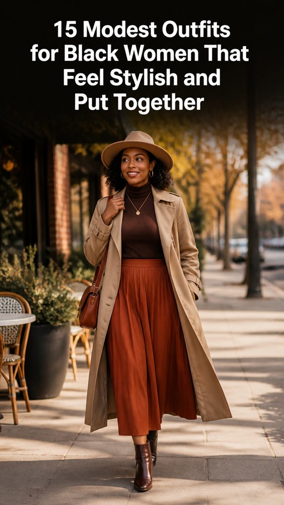chic modest looks for black women