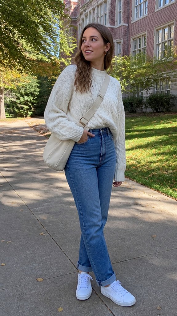comfortable versatile polished denim looks