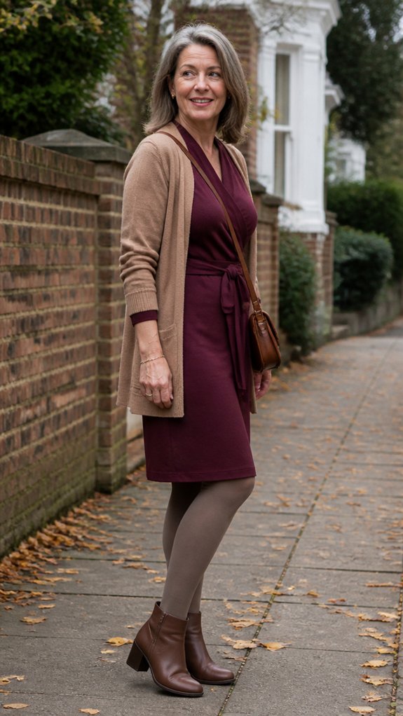 covered top tailored bottoms layer