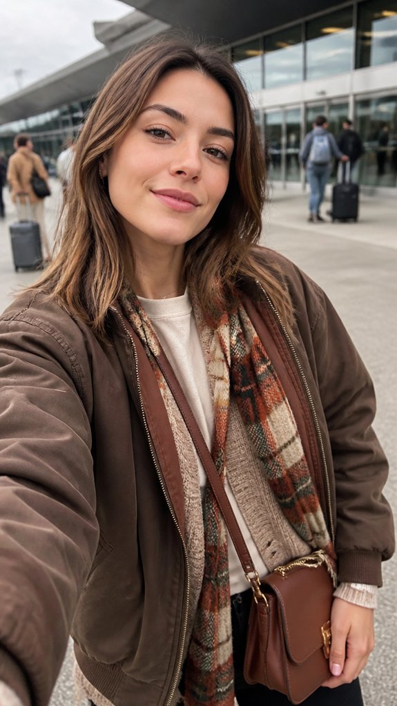 cozy layered breathable travel essentials