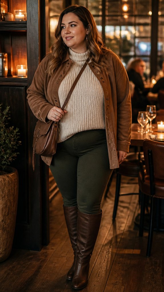 cozy plus size date night