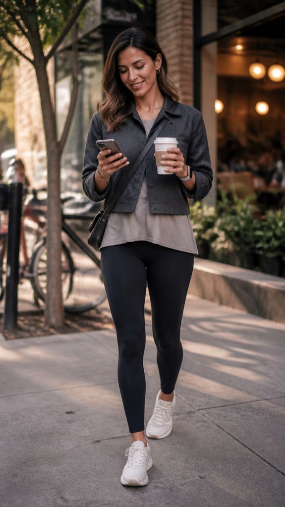 cropped jackets with tunics