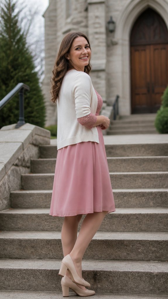 delicate lace modest coverage