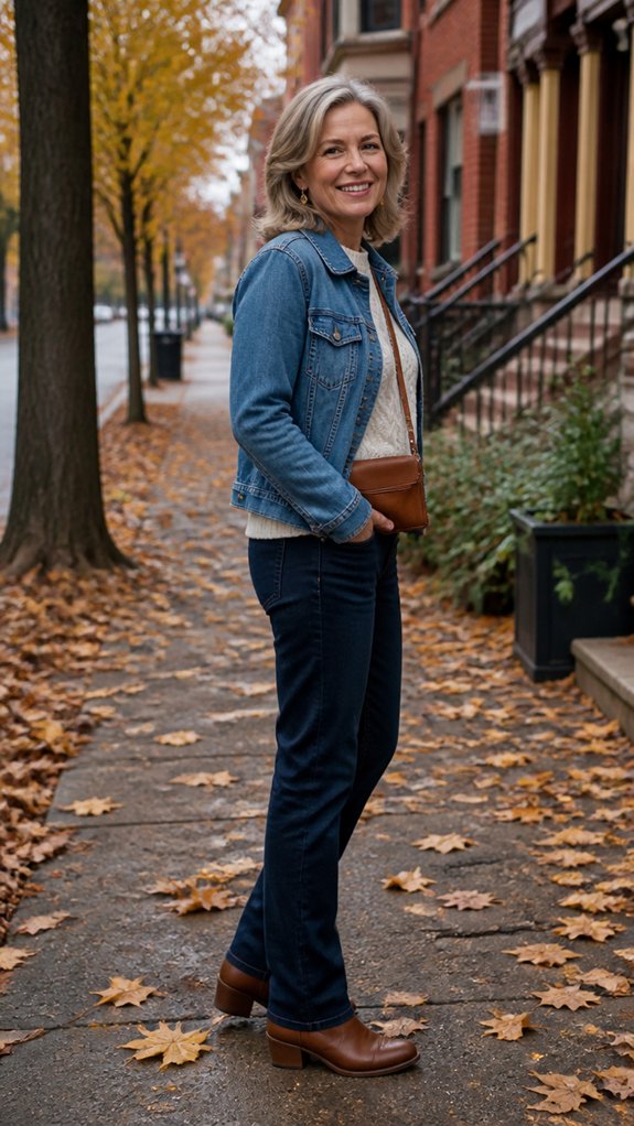 denim jacket polished nashville charm