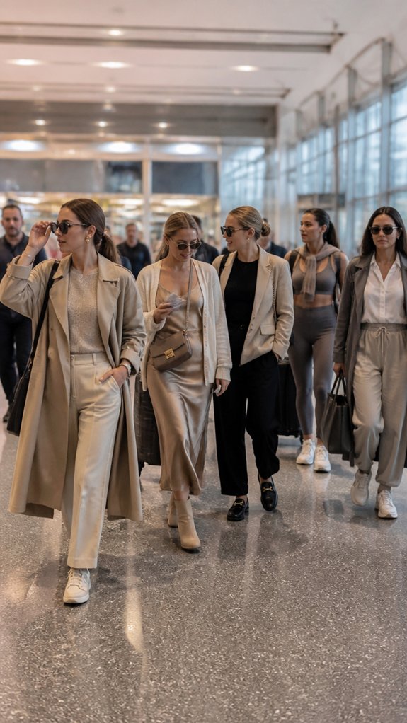 dressy yet relaxed airportwear