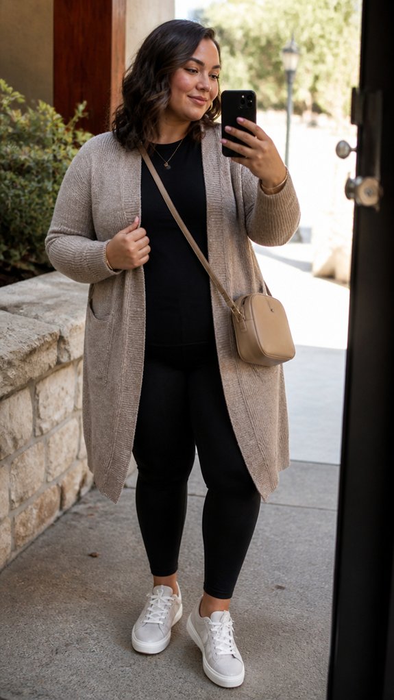 flattering high waisted leggings ensembles