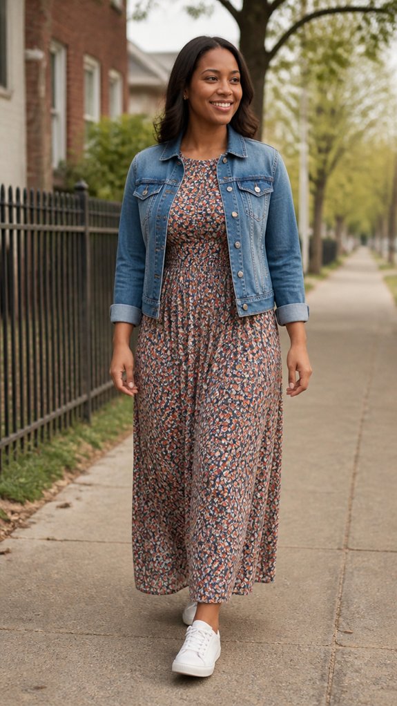 flowing ankle skimming belted elegance