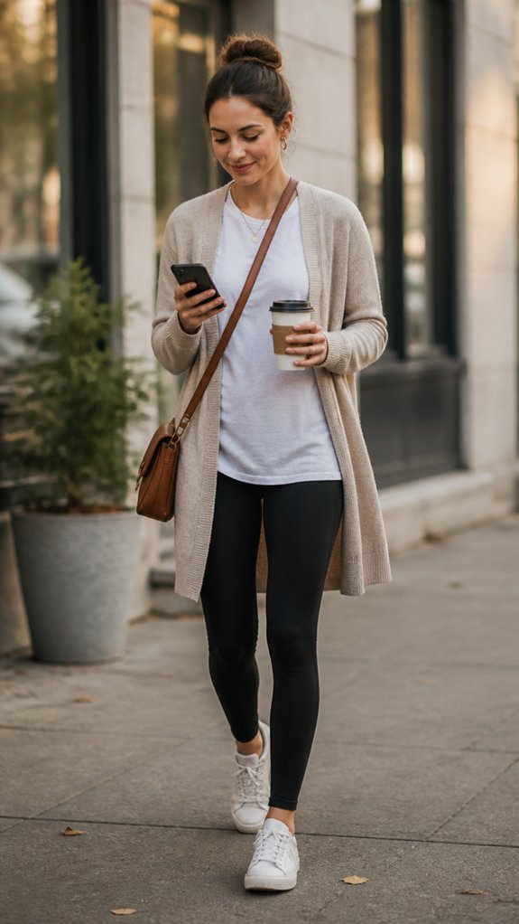 layered basics for leggings