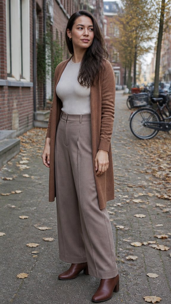 layered neutrals with structure