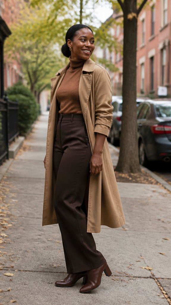 layered polished covered style