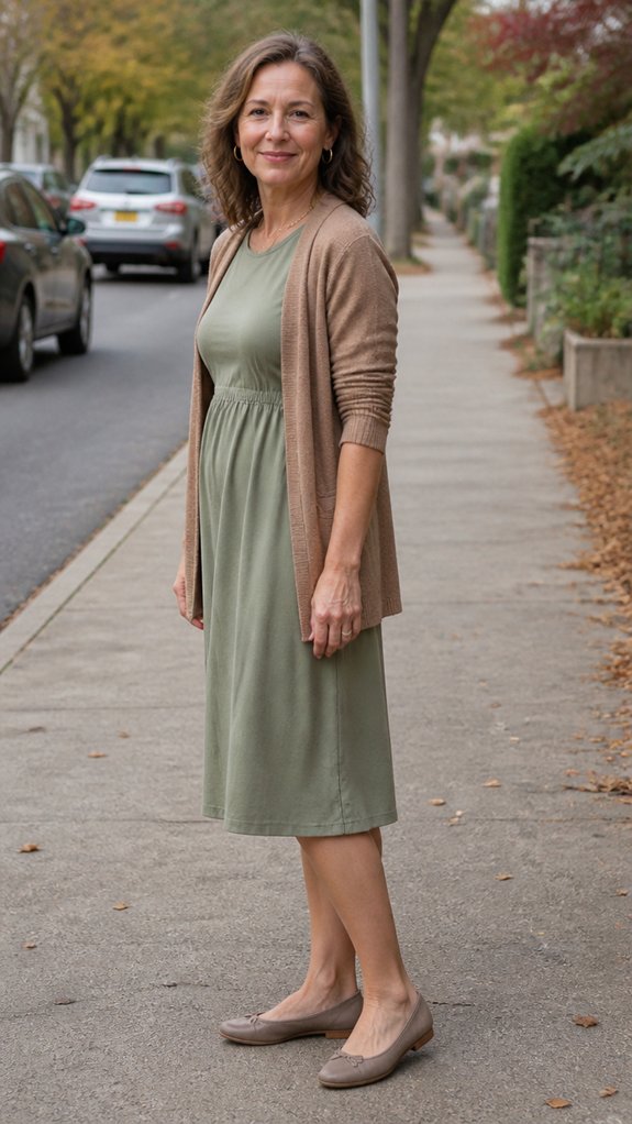 light relaxed midi dress