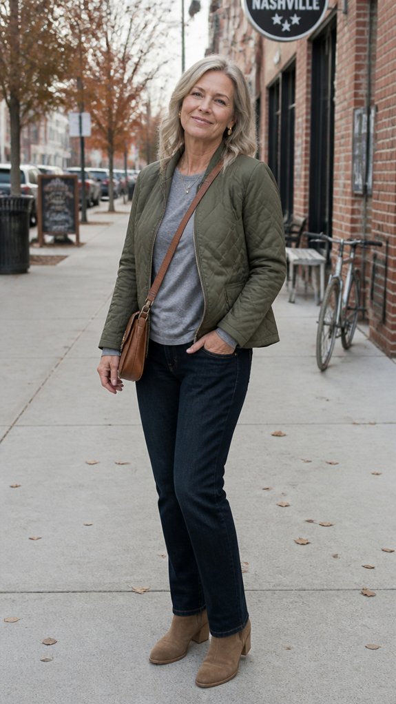 lightweight layered nashville outfit