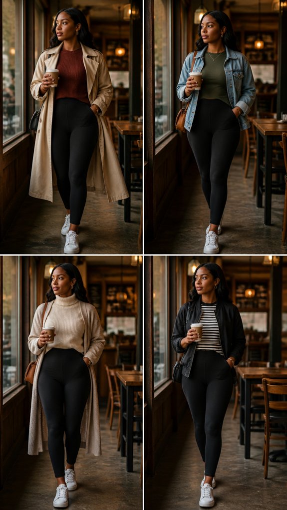 mix and match leggings wardrobe
