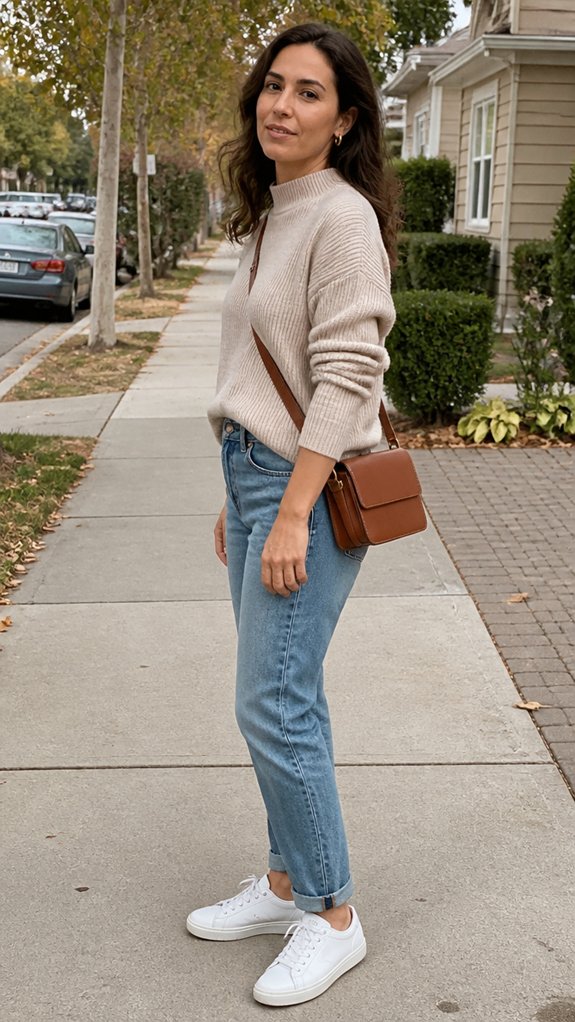 modest comfortable errands ready outfit