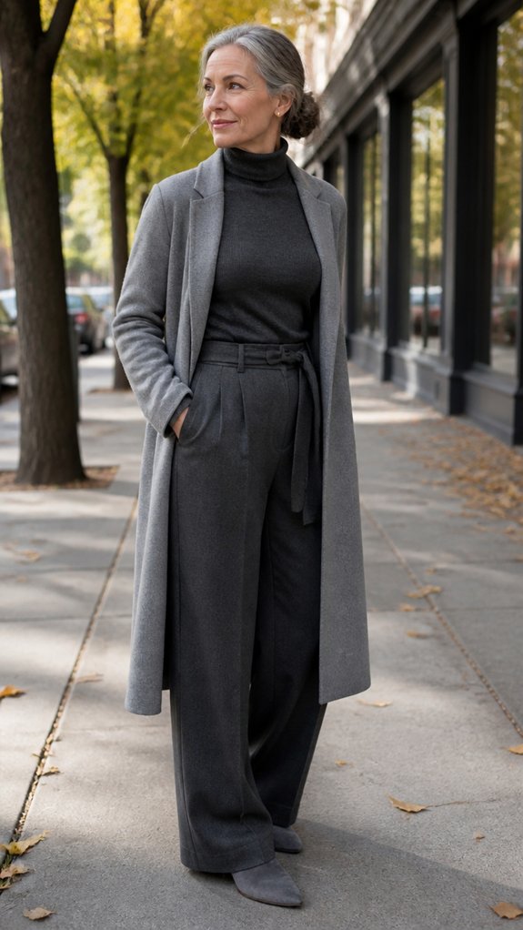 monochrome elongating refined textures