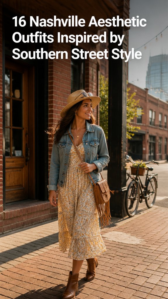16 Nashville Aesthetic Outfits Inspired by Southern Street Style