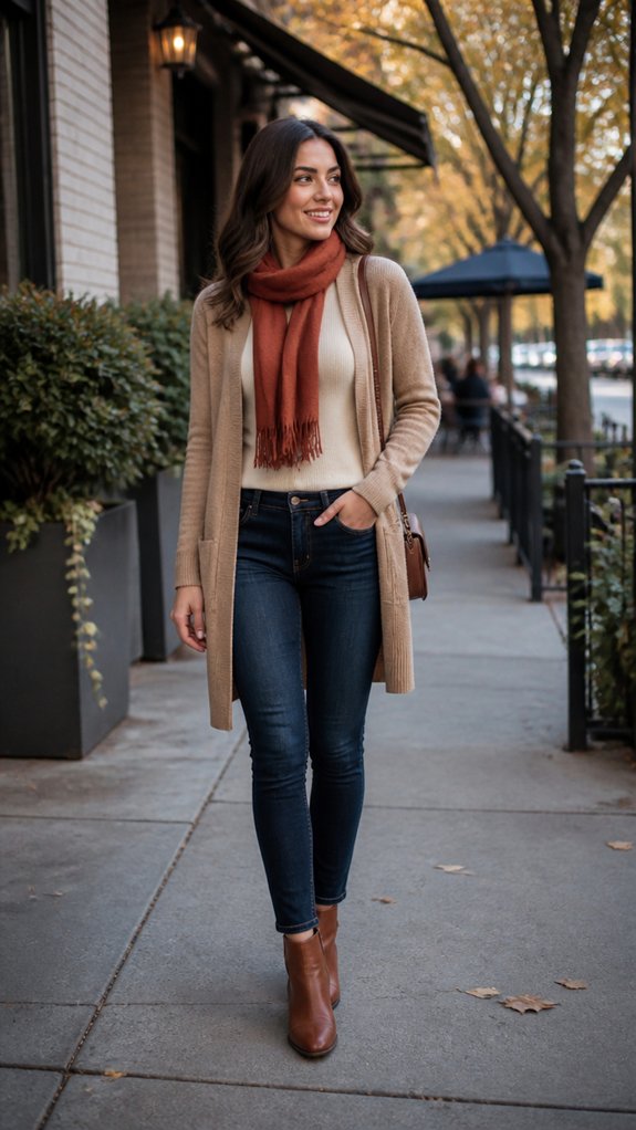 neutral warmth with accents