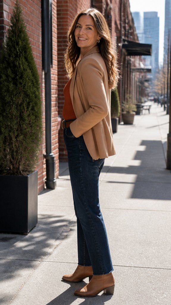 polished denim with personality