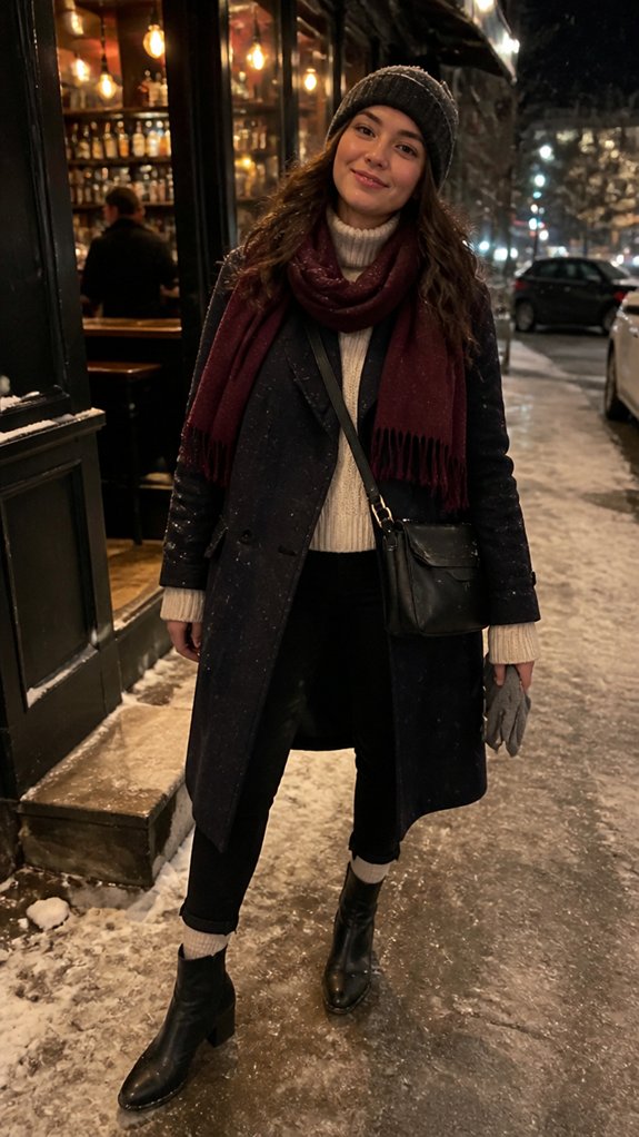 practical winter night out kit