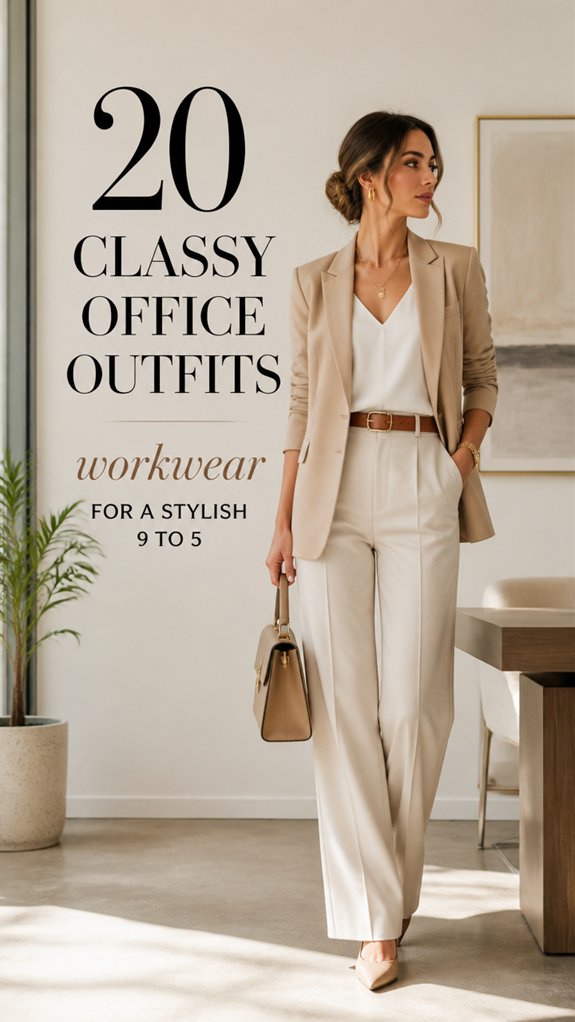 professional office black leggings outfits