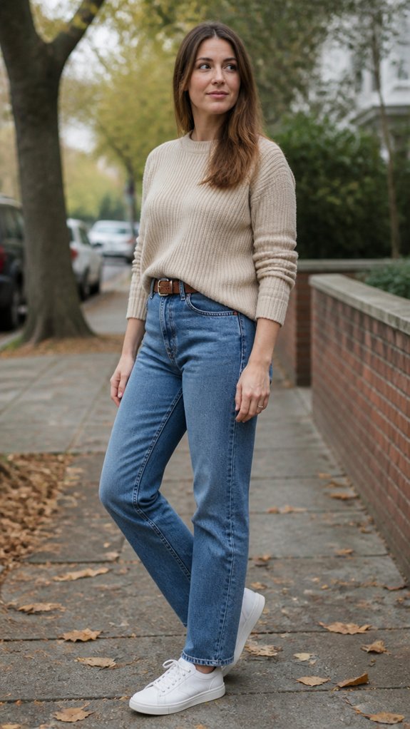 relaxed modest layered casuals