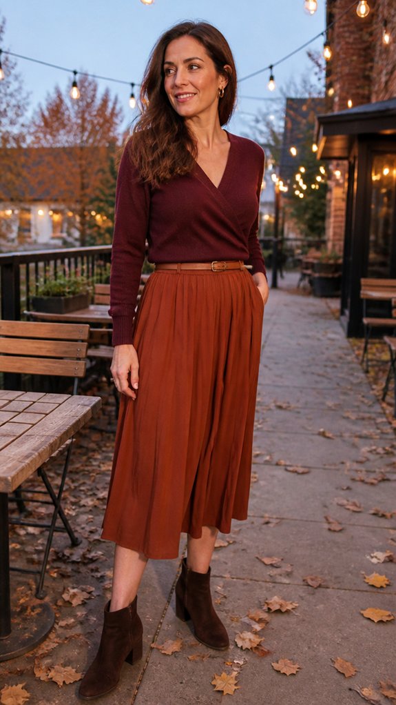 rich warm polished eveningwear