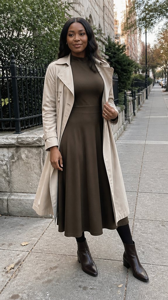 skimming structured flattering silhouettes