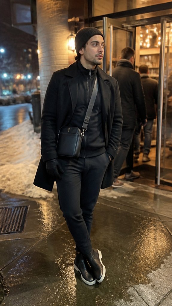 sleek tailored athleisure bar ready