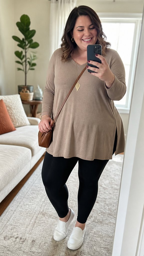 soft tunic with leggings