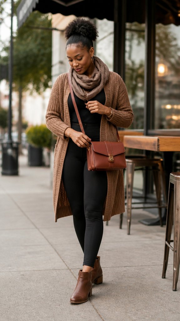 statement bags elevate leggings