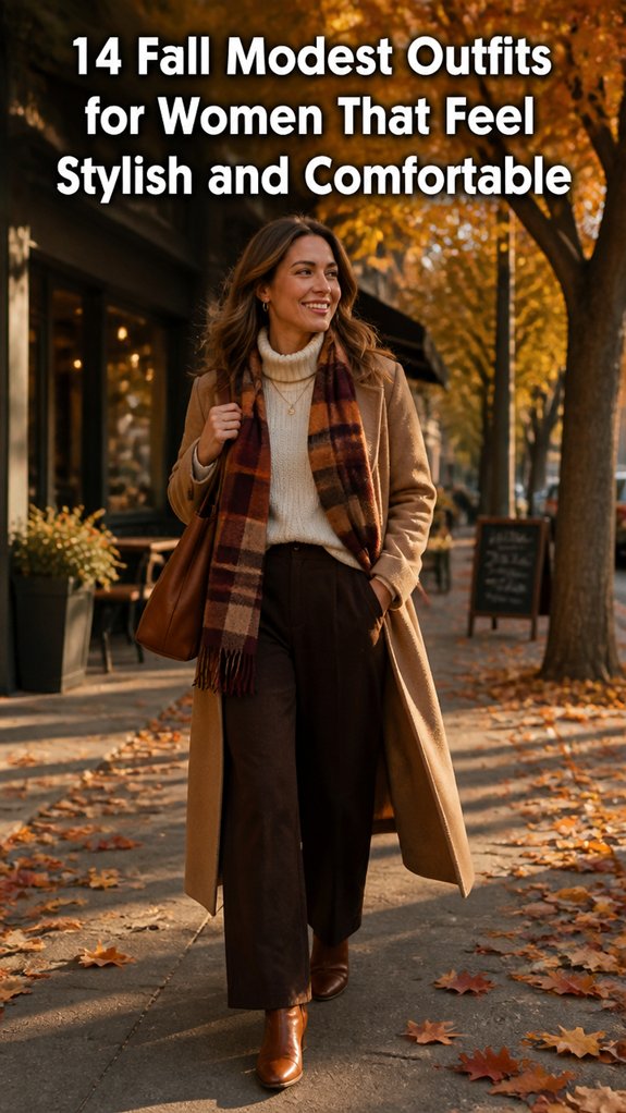 stylish comfortable modest fall outfits