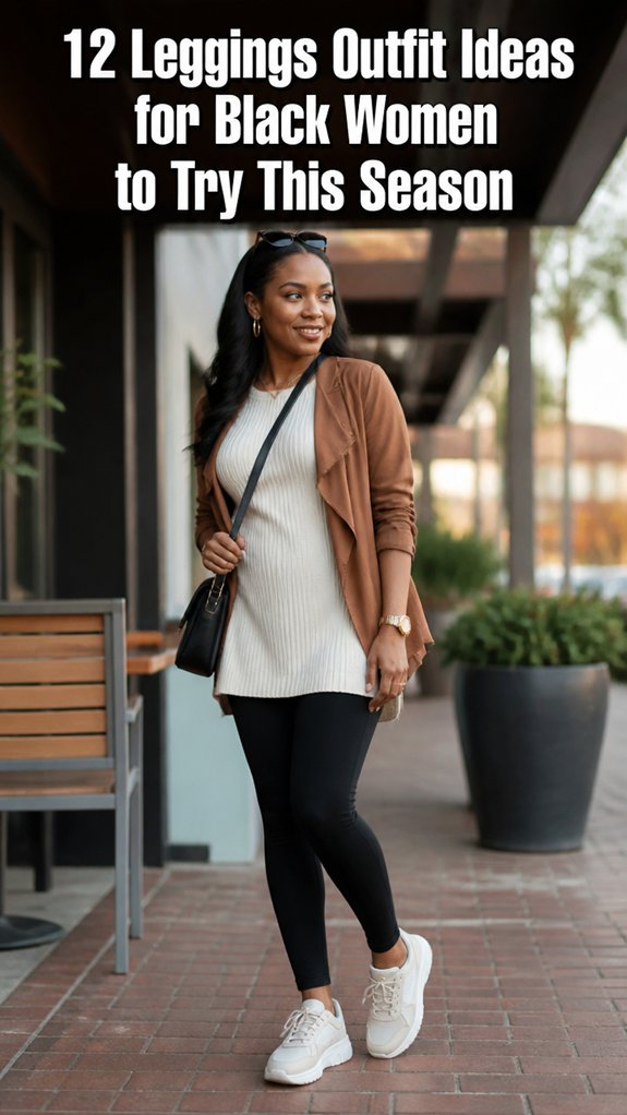 stylish seasonal leggings outfit ideas