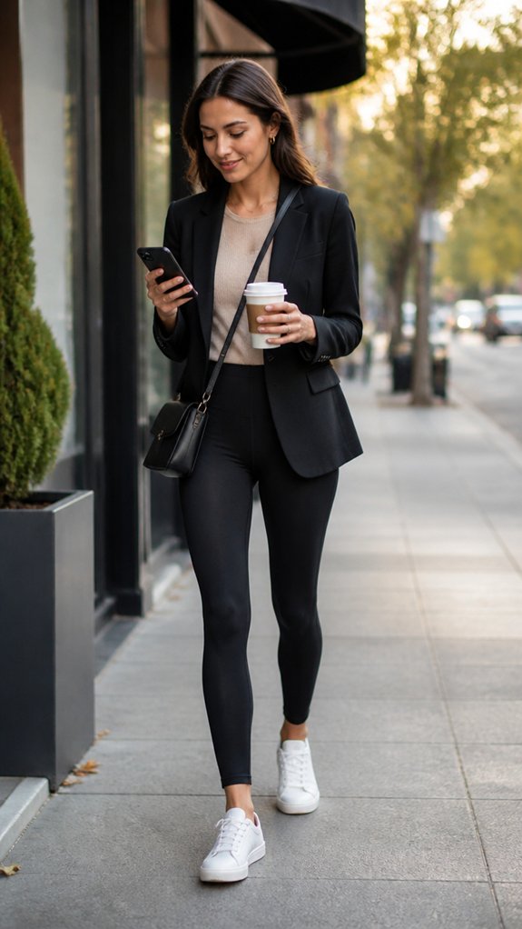 tailored blazer polished minimal accessories