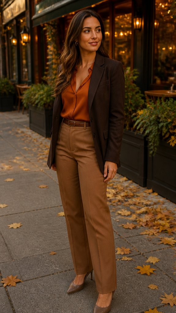 tailored trousers cropped blazers