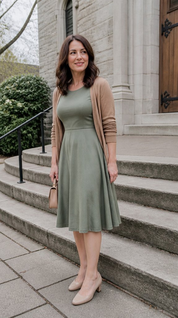 timeless modest midi dress choices