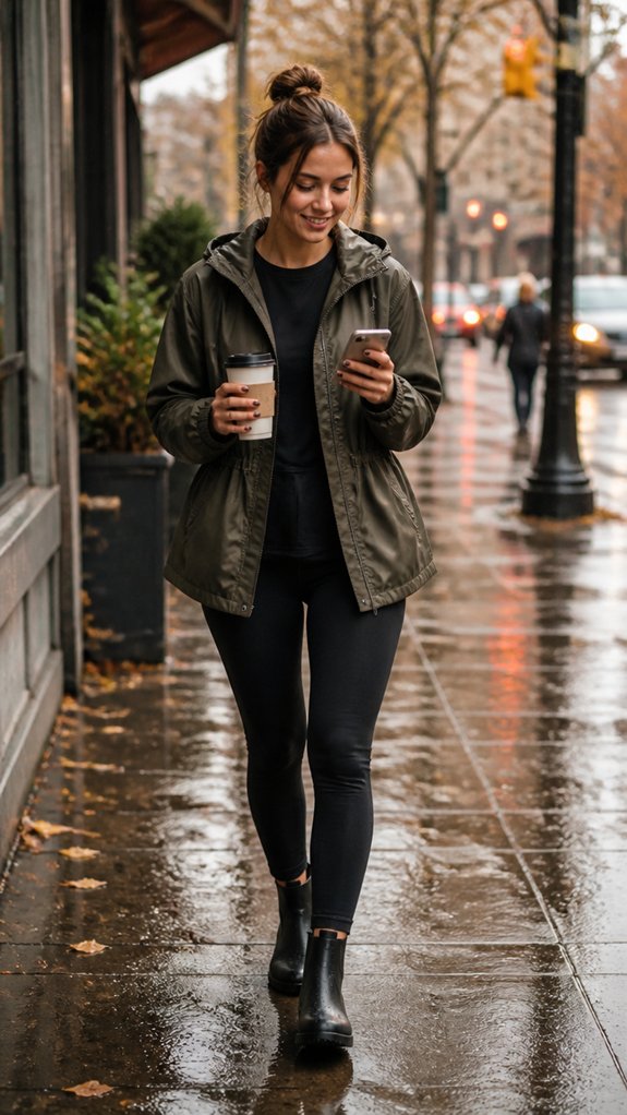 waterproof shoes for leggings